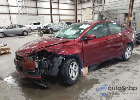 2015 Dodge Dart Sxt z USA, uszkodzony, nr VIN 1C3CDFBB4FD315764